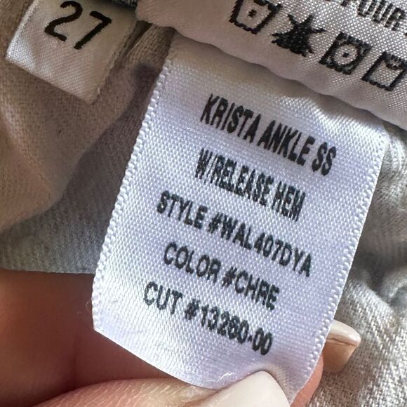 Hudson Krista Ankle SS W/ Release Hem - Picture 9 of 11